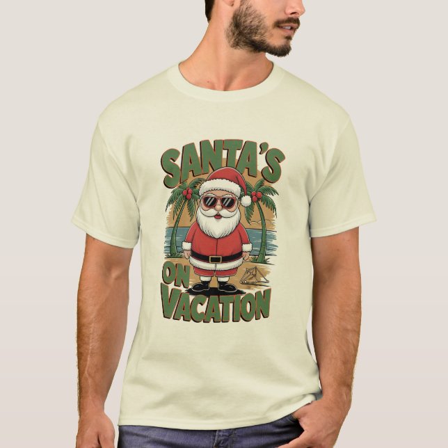 Weihnachten im Urlaub T-Shirt (Vorderseite)