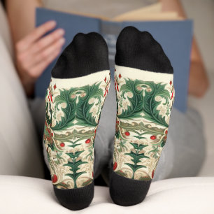 Weihnachten im viktorianischen/klassischen/vintage socken