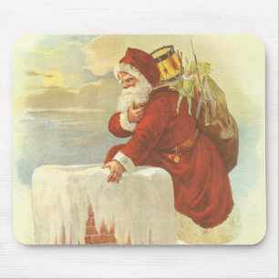 Weihnachten im viktorianischen Stil: Weihnachtsman Mousepad