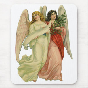 Weihnachten im Vintage-Stil, Antiker viktorianisch Mousepad