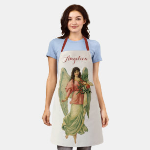 Weihnachten im Vintage-Stil, Antiquer viktorianisc Schürze