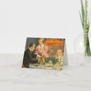 Weihnachten im Vintage-Stil - Danke schön