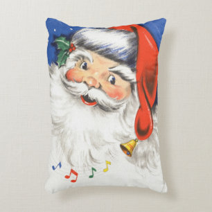 Weihnachten im Vintage-Stil, fröhlicher Weihnachts Dekokissen