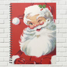 Weihnachten im Vintage-Stil, fröhlicher zwinkernd