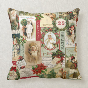WEIHNACHTEN IM VINTAGE-STIL KISSEN