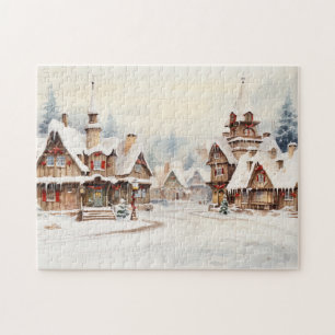 Weihnachten im Vintage-Stil Puzzle