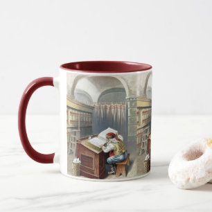 Weihnachten im Vintage-Stil, Sankt Nikolaus, Artig Tasse