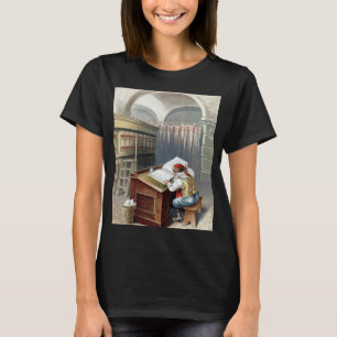 Weihnachten im Vintage-Stil, Sankt Nikolaus brav o T-Shirt