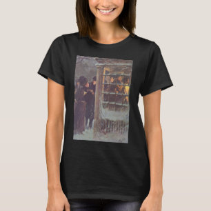 Weihnachten im Vintage-Stil, viktorianische Mensch T-Shirt