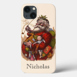 Weihnachten im Vintage-Stil, viktorianische Santa- Case-Mate iPhone Hülle