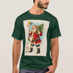 Weihnachten im Vintage-Stil, viktorianische Weihna T-Shirt