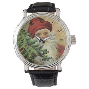 Weihnachten im Vintage-Stil, viktorianischer Weihn Armbanduhr