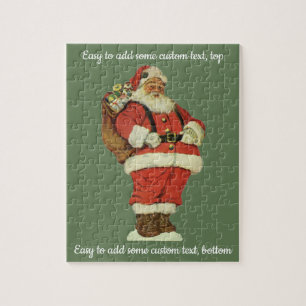 Weihnachten im Vintage-Stil, viktorianischer Weihn Puzzle