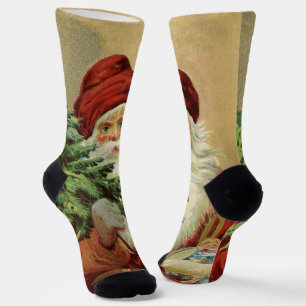 Weihnachten im Vintage-Stil, viktorianischer Weihn Socken