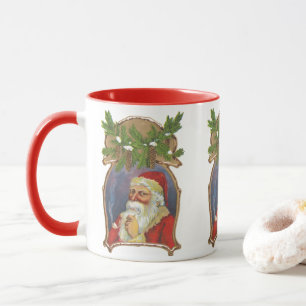 Weihnachten im Vintage-Stil, viktorianischer Weihn Tasse