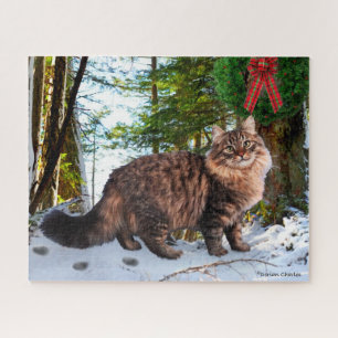 "Weihnachten im Wald" 16x20 Puzzle