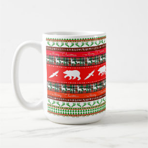 Weihnachten im Wald Kaffeetasse