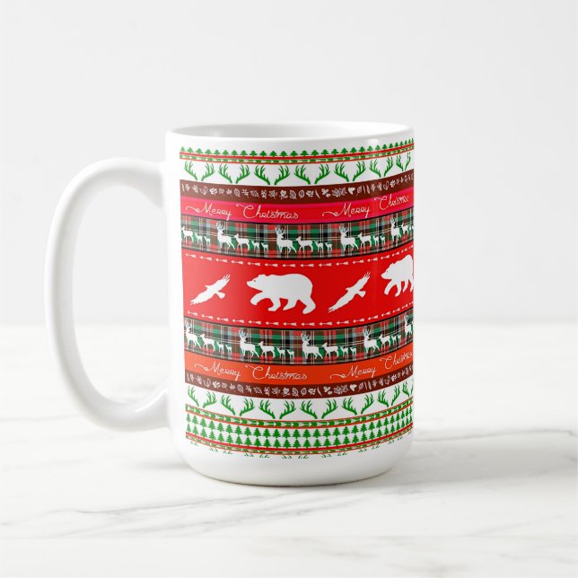 Weihnachten im Wald Kaffeetasse (Links)