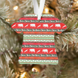 Weihnachten im Wald Ornament