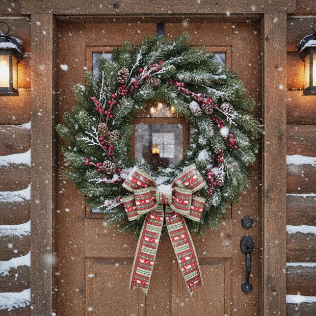 Weihnachten im Wald Satinband (Von Creator hochgeladen)