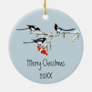 Weihnachten im Wasser Keramik Ornament