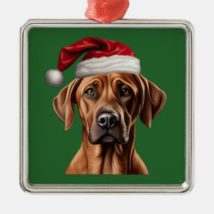 Weihnachten im Wasser Rhodesian Ridgeback Ornament