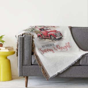 Weihnachten im Wasser Vintager Lkw und Stall Decke