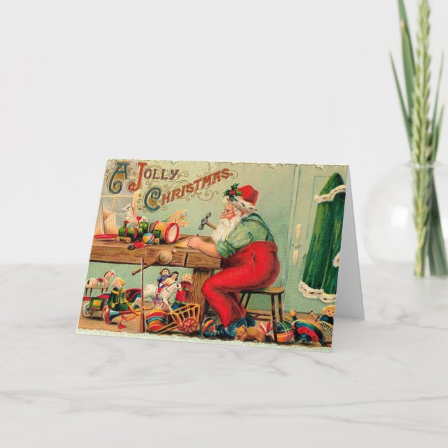 Weihnachten im Weihnachtswerkstatt (Vorderseite)