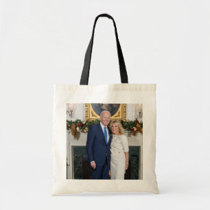 Weihnachten im Weißen Haus Präsident Joe Biden Fot Tragetasche