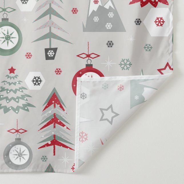 Weihnachten im Winter. Wandteppich (Detail)