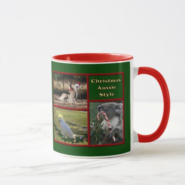 Weihnachten in Australien Tasse (Rechts)