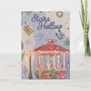 Weihnachten in Connecticut Grußkarte