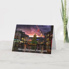 Weihnachten in Cork, Irland (Weihnachtskarte)
