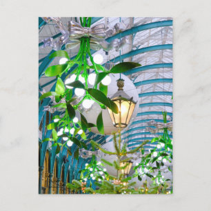 Weihnachten in Covent Garden, London UK Postcard Postkarte