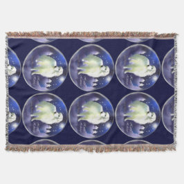 Weihnachten in den Pyrenäen Decke