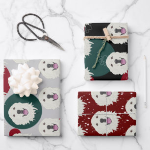Weihnachten in den Pyrenäen  Geschenkpapier Set