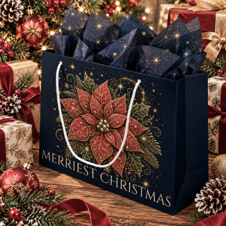 Weihnachten in den Sternen Weihnachtsstern Große Geschenktüte