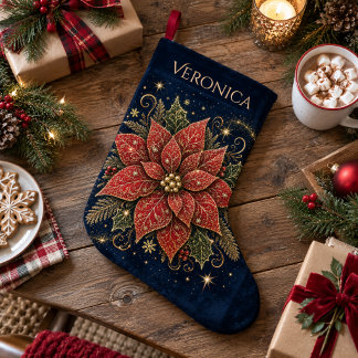 Weihnachten in den Sternen | Weihnachtsstern Großer Weihnachtsstrumpf
