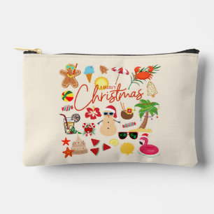 Weihnachten in den Tropen Zubehörtasche