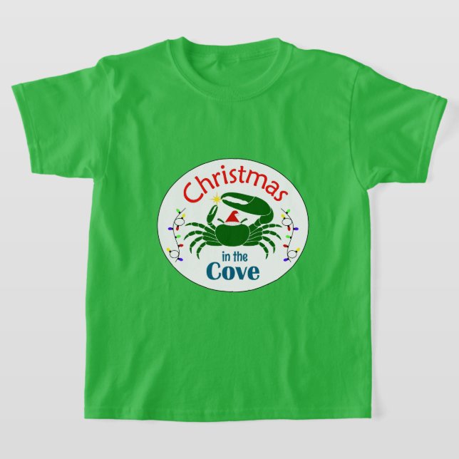 Weihnachten in der Cove Kid Tee (Farbe wählen) (Ablage )