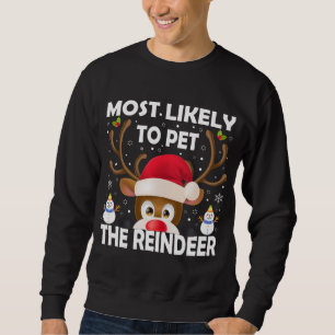 Weihnachten in der Familie wird wahrscheinlich das Sweatshirt