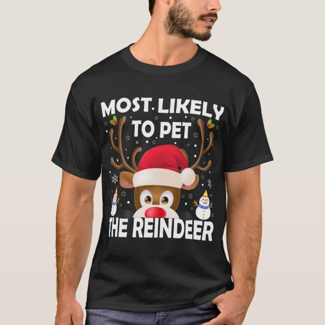 Weihnachten in der Familie wird wahrscheinlich das T-Shirt (Vorderseite)