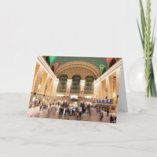 WEIHNACHTEN IN DER GRAND CENTRAL KARTE