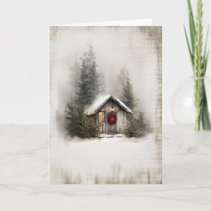 Weihnachten in der Hütte