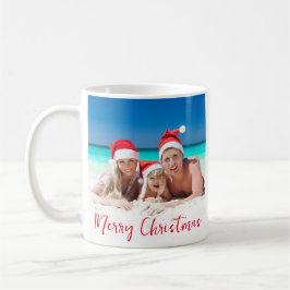 Weihnachten in der Sonnenfamilie Foto White Kaffeetasse