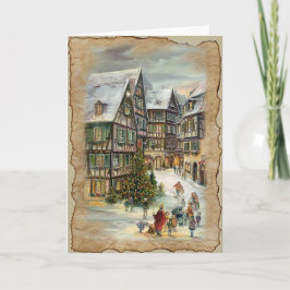 Weihnachten in der Stadt - Grußkarte