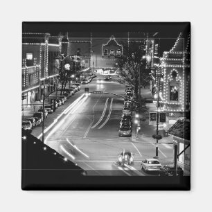 Weihnachten in der Stadt Magnet