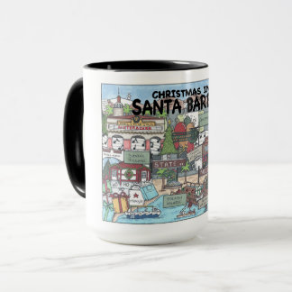 Weihnachten in der Tasse Santa Barbara