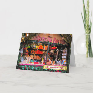 Weihnachten in Deutschland: Kerzen erhellen Weihna