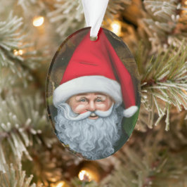 Weihnachten in einer Weihnachtsfantasiewelt Ornament